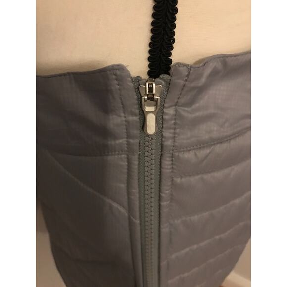 Smartwool Smartloft Gray Quilted Zip Skirt - Size Small - Picture 6 of 15